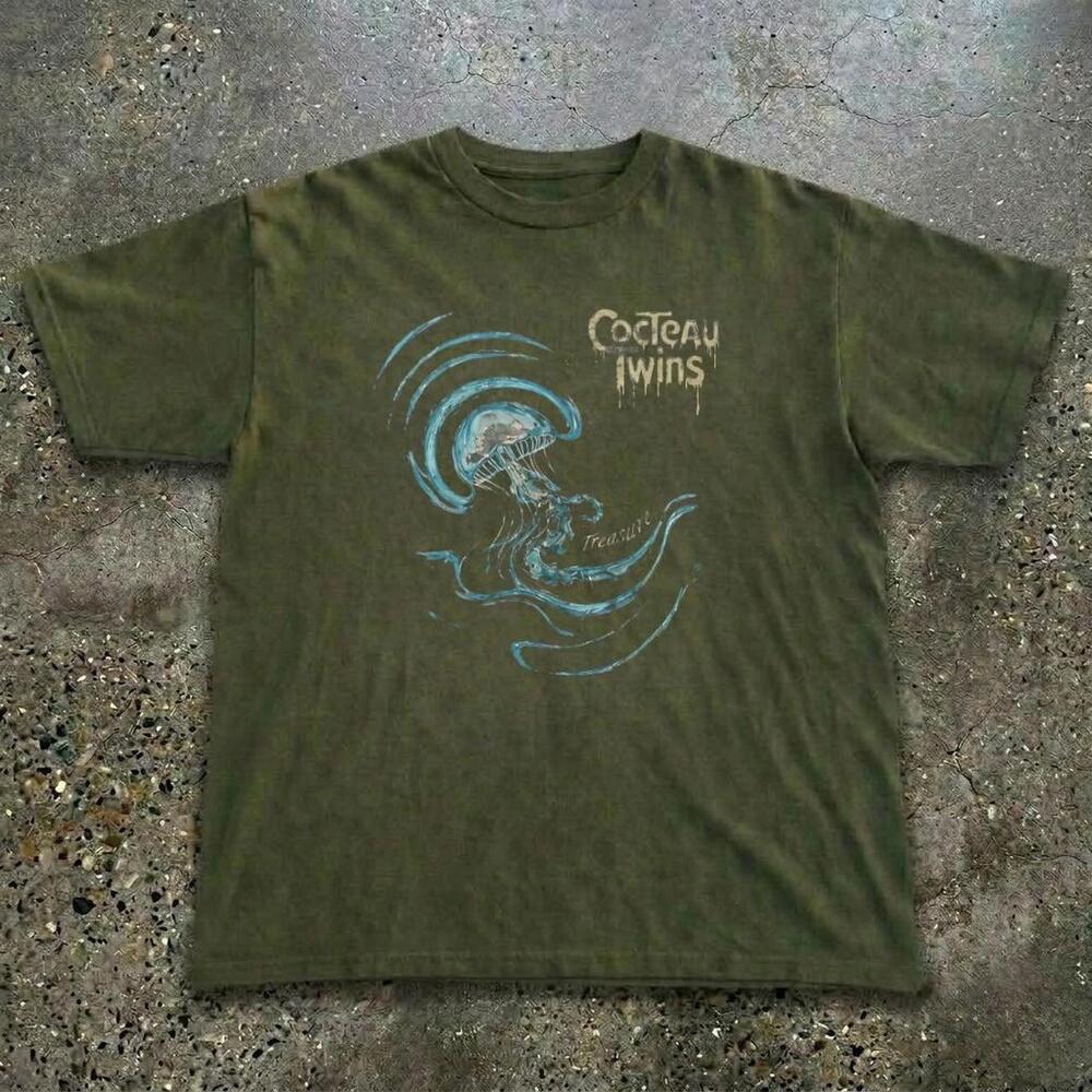Cocteau Twins Green T Shirt